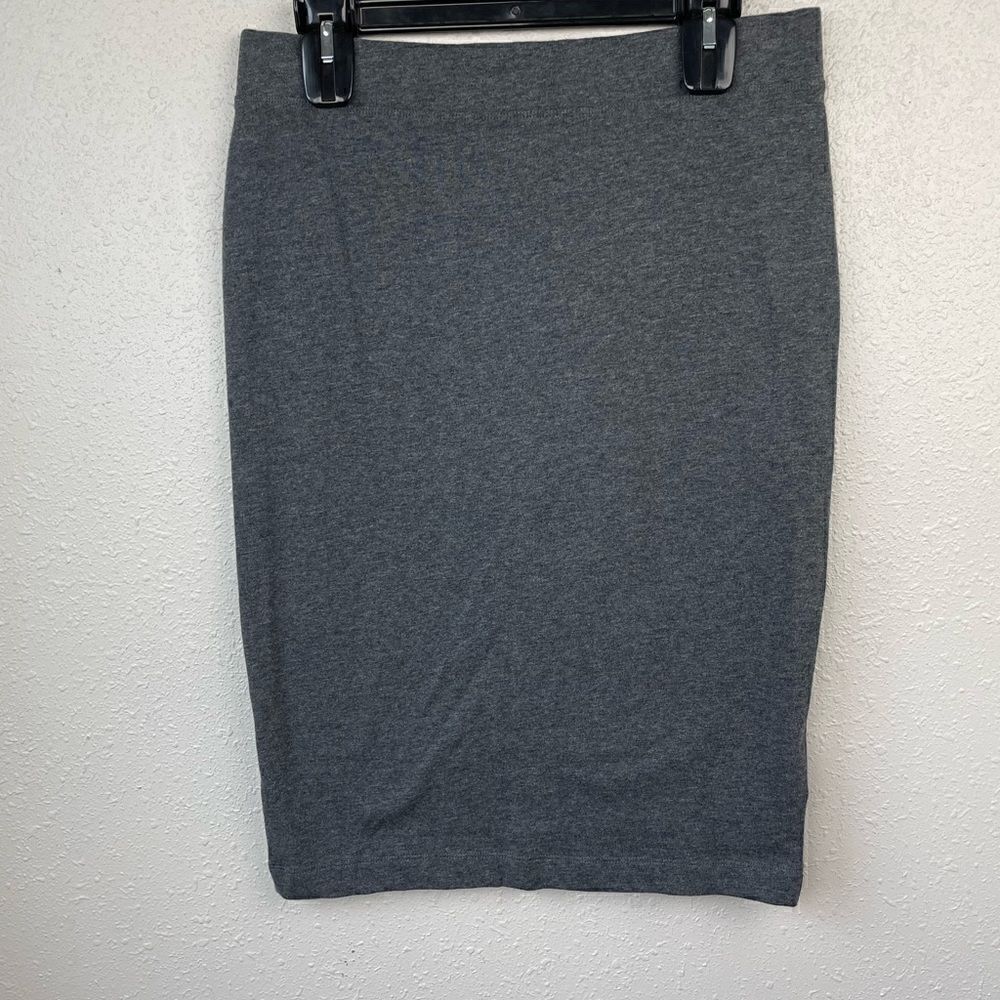 NWT Gap Gray Midi Skirt Size M